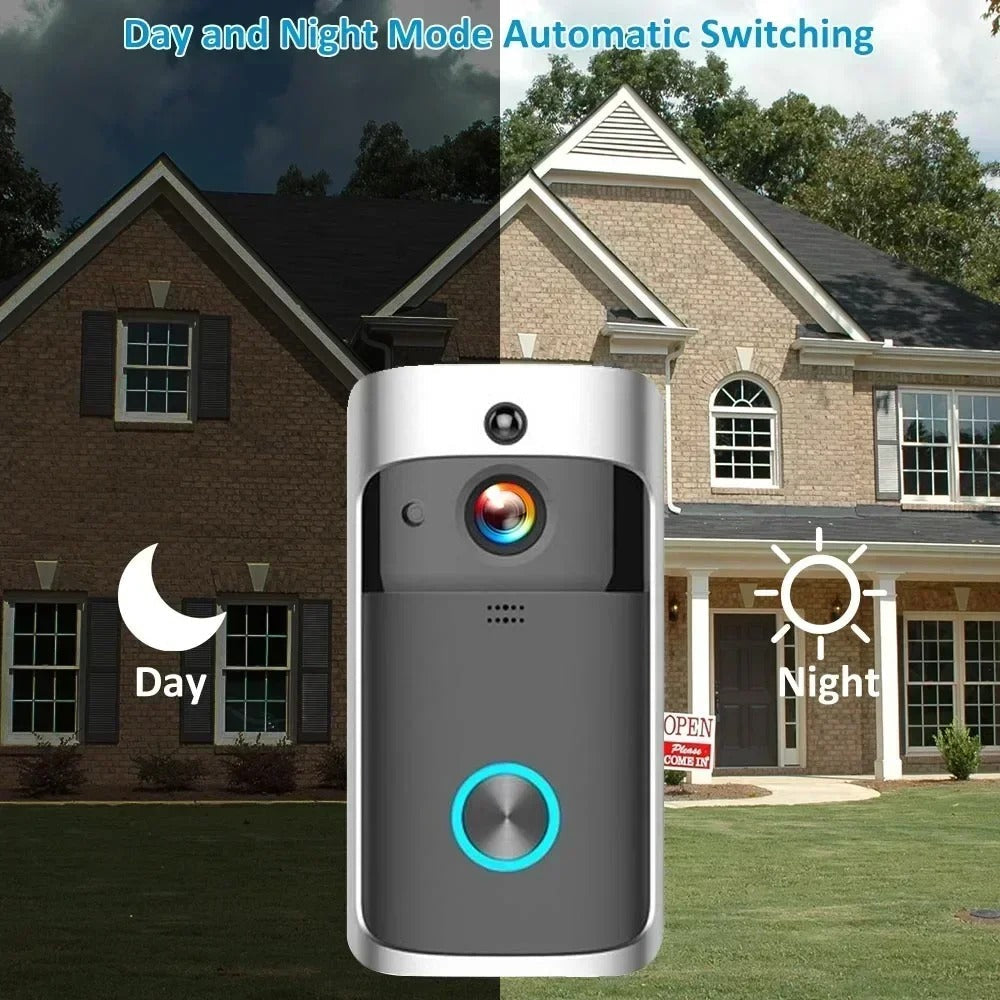 HavenCam HD WiFi Video Doorbell — Night Vision, Two-Way Talk | Desfino