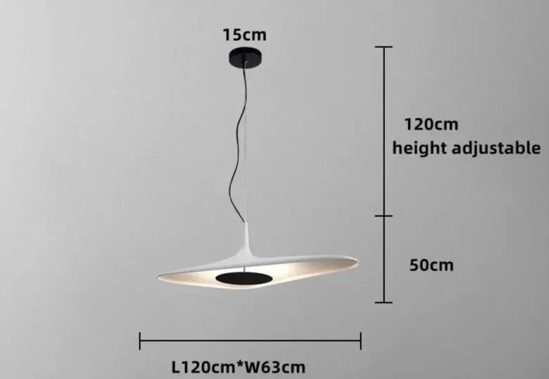 Coleção de candeeiros suspensos Sorena — luz LED individual montada num cabo - Desfino