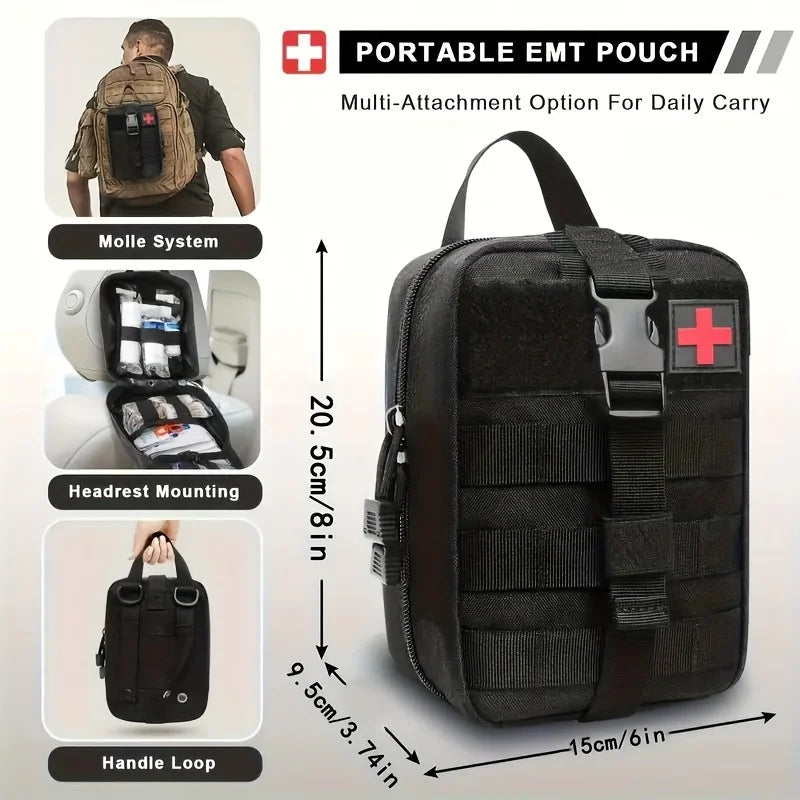 SummitGuard Essential サバイバルキット Pro — 応急処置、ナビゲーション、シェルター - Desfino