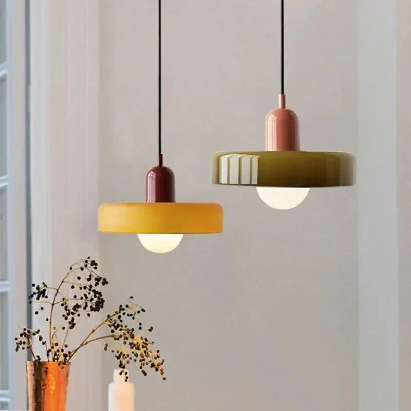 Kryształowa lampa wisząca Nexora E27 — lampa LED z jednym źródłem światła - Desfino