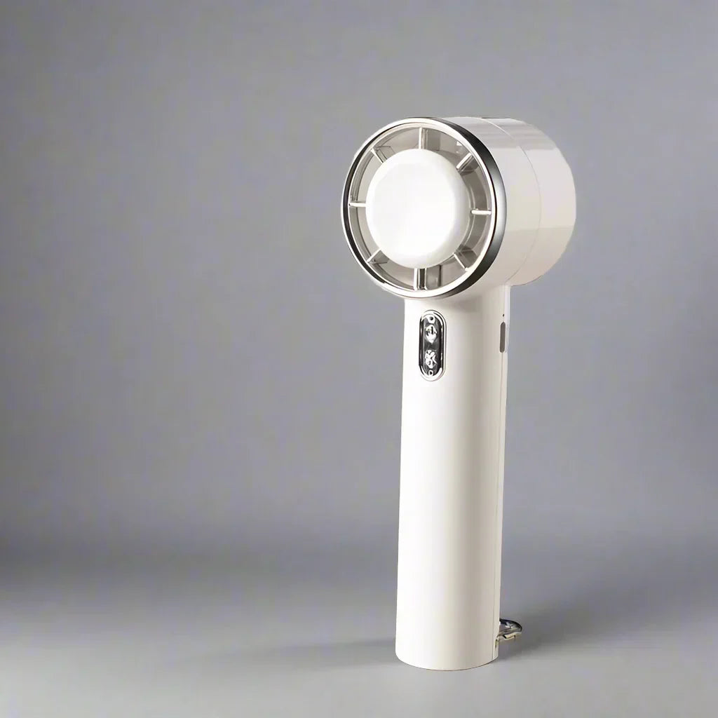 GlacioPulse Mini 100-Speed Cooling Fan — Built-In Cold Plate - Desfino