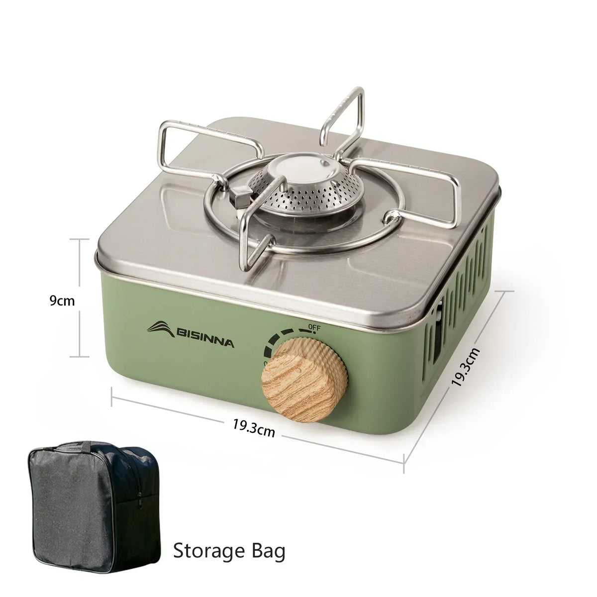 SummitTrail 2800W Portable Gas Camping Stove Burner - Desfino