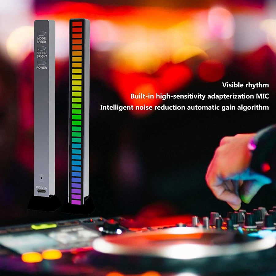 LumaSync-lysbjælker med lydaktiveret RGB - reagerer på musik - Desfino