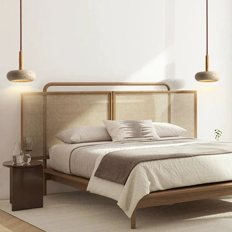 LumaStone mini-hanglamp van travertijn — led-plafondlamp - Desfino