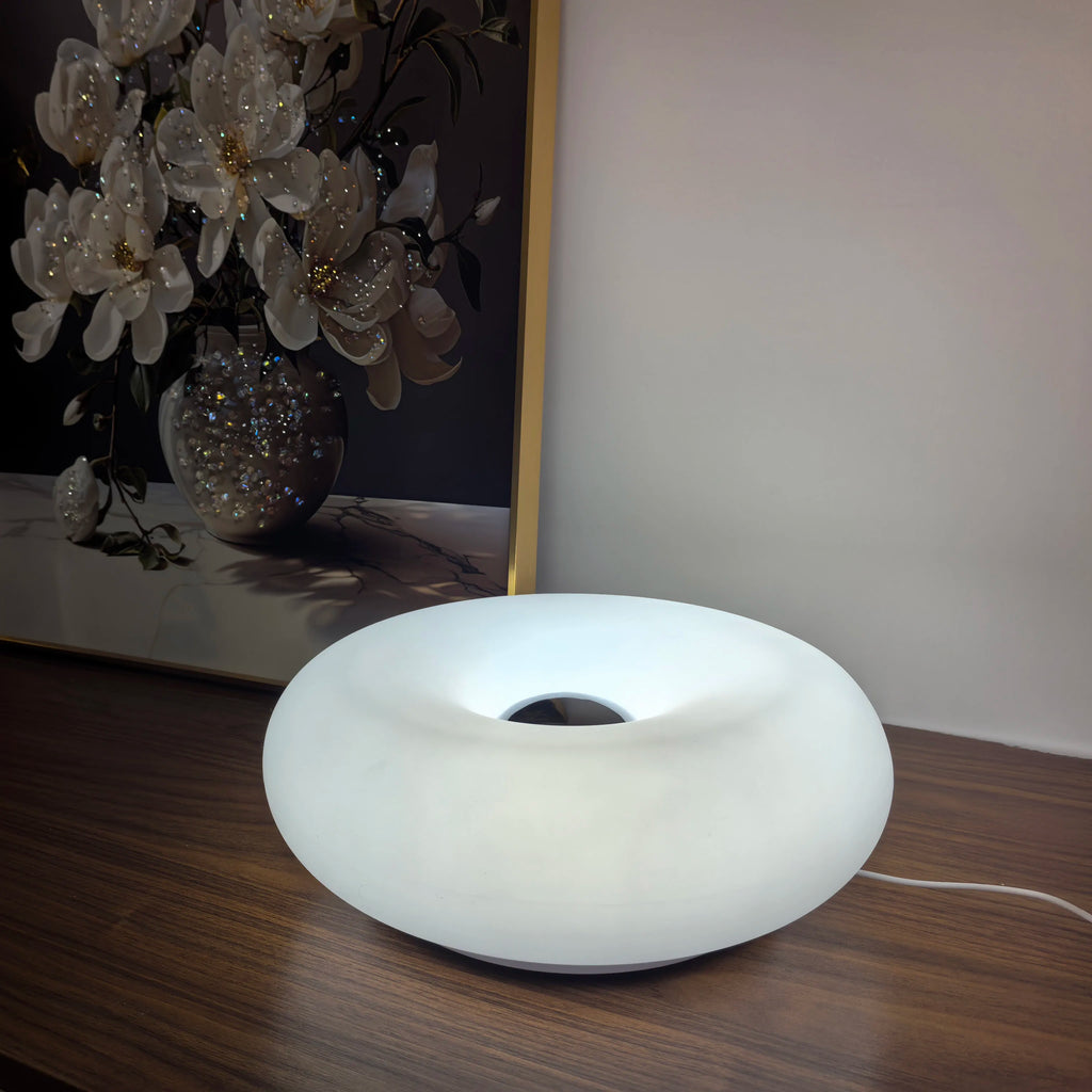AuraGlow Lampe de bureau USB RGB - Lampe de chevet à intensité réglable par toucher - Desfino