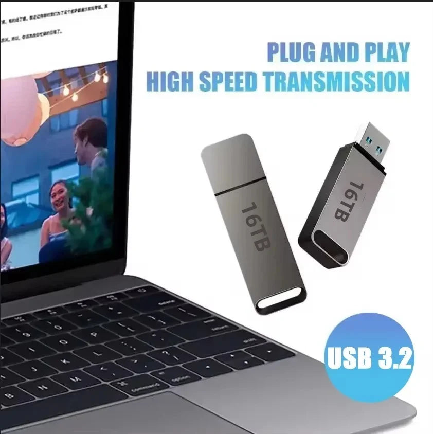 SwiftDrive USB 3.2闪存盘 — 防水、防震，适用于Win/Mac - Desfino