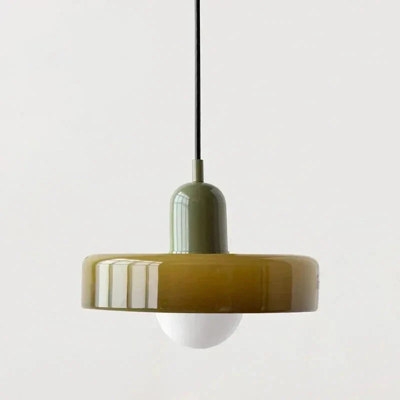 Kryształowa lampa wisząca Nexora E27 — lampa LED z jednym źródłem światła - Desfino
