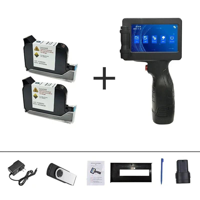 LumixJet Pro Enhanced Portable Handheld Inkjet Printer - Desfino