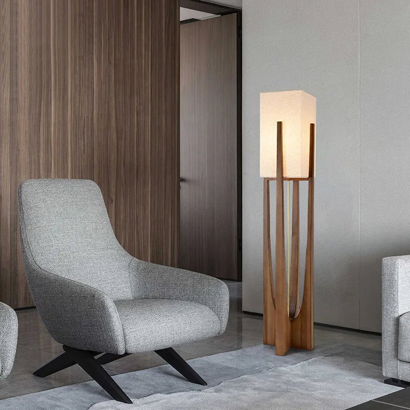 AuroraWood Kollektion von LED-Pendelleuchten — Holzoptik, E27 - Desfino