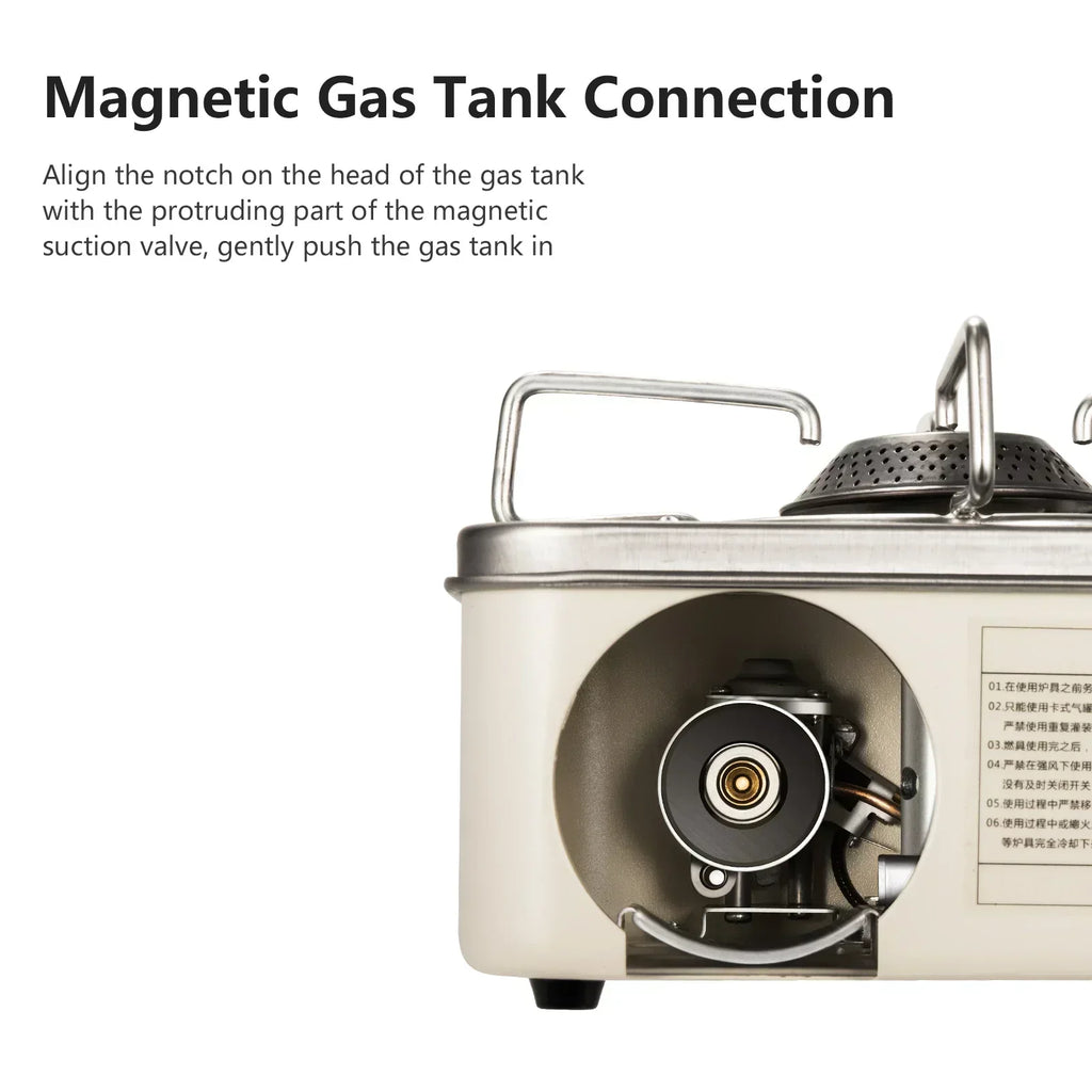 SummitTrail 2800W Portable Gas Camping Stove Burner - Desfino