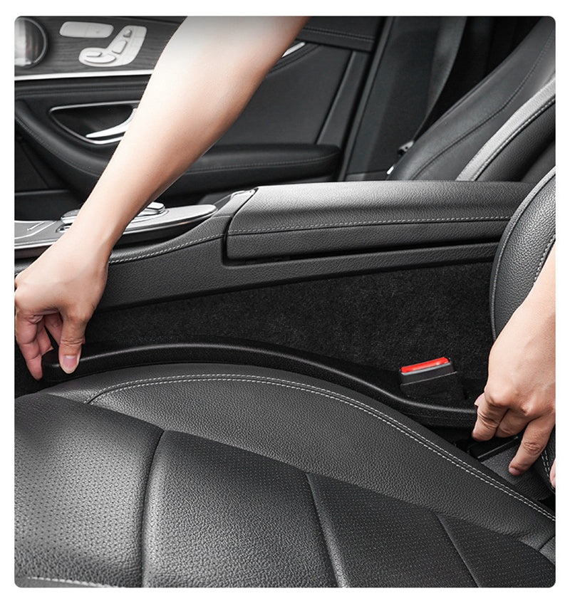 SeatSafe カーシート隙間埋めクッション - 工具不要、取り外し可能なデザイン - Desfino