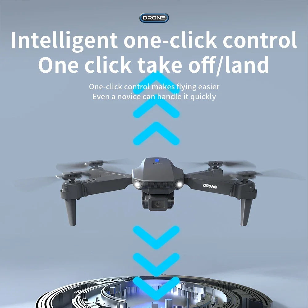 רחפן מתקפל E88 עם מצלמת 4K HD ו-WiFi FPV | דספינו