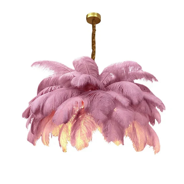 AstraFeather Modern Handcrafted Pendant Chandelier