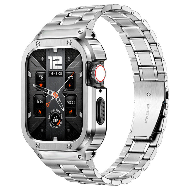 Avelon Armband- und Hüllen-Set für die Apple Watch — Edelstahl - Desfino