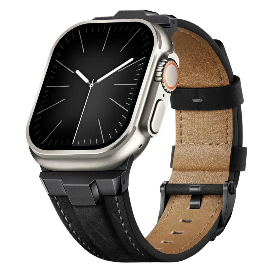 Kožený řemínek Wayfarer pro Apple Watch — odolný řemínek pro každodenní nošení - Desfino