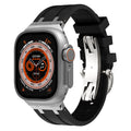 Novara Apple Watch Strap — Thick Silicone, Grade 2 Titanium Adapter - Desfino