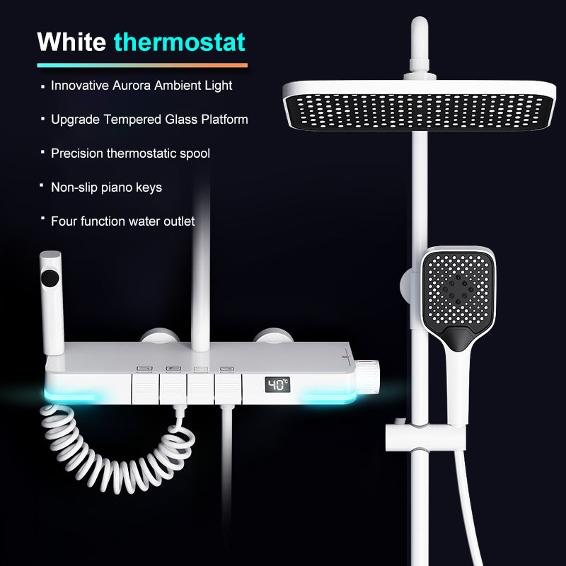 Affichage numérique de la température Aurell — Système de douche thermostatique - Desfino
