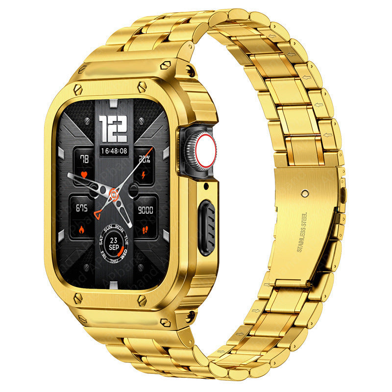 Avelon Armband- und Hüllen-Set für die Apple Watch — Edelstahl - Desfino