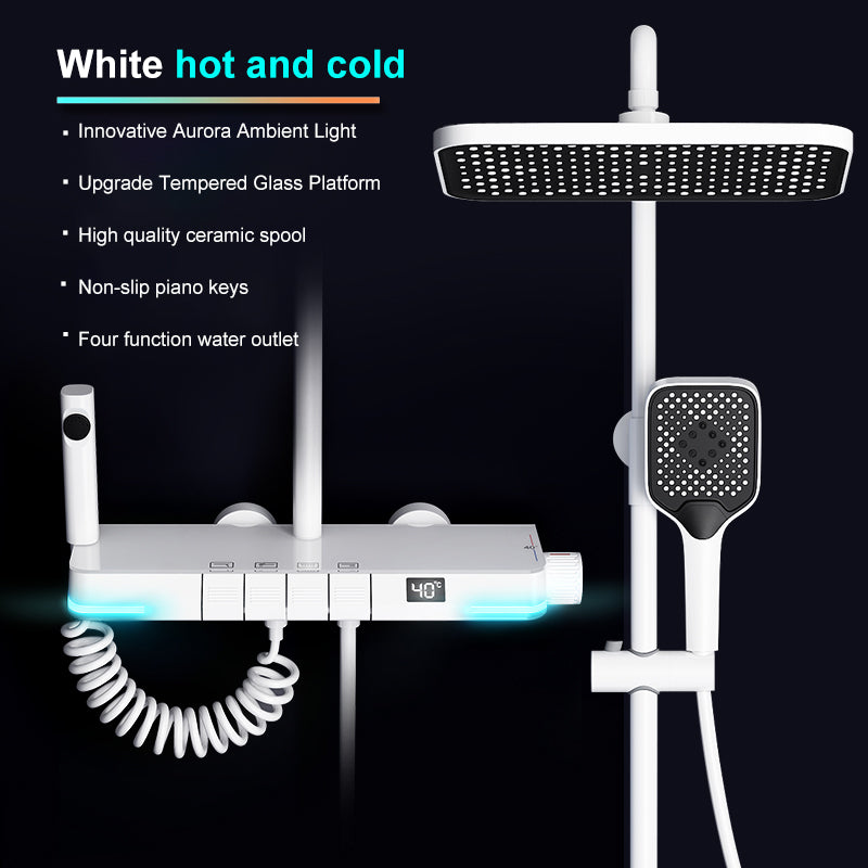 Affichage numérique de la température Aurell — Système de douche thermostatique - Desfino