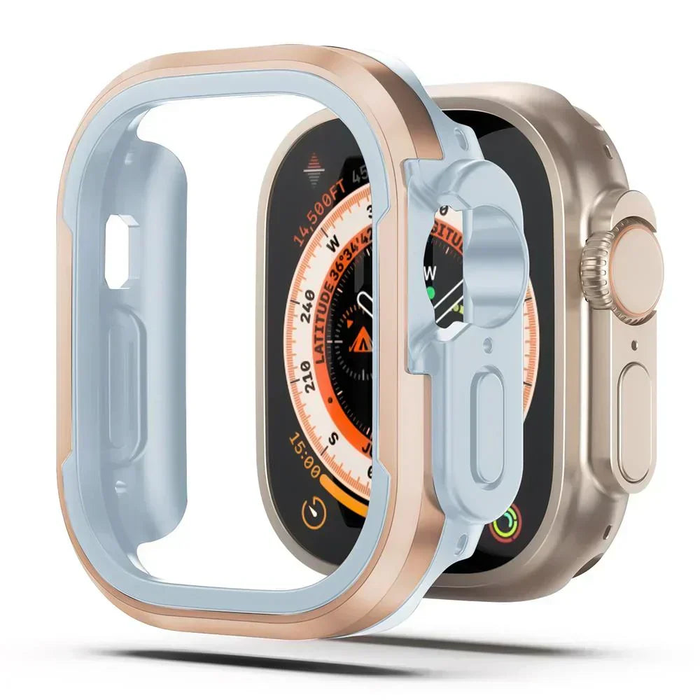 Θήκη Apple Watch από κράμα αλουμινίου Nexera — Λεπτή επένδυση TPU - Desfino