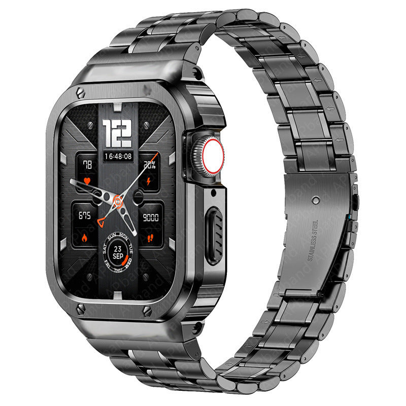 Avelon Armband- und Hüllen-Set für die Apple Watch — Edelstahl - Desfino