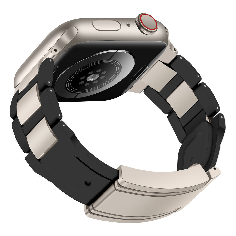 Correa T-Line para Apple Watch — Cierre magnético a presión tipo T - Desfino