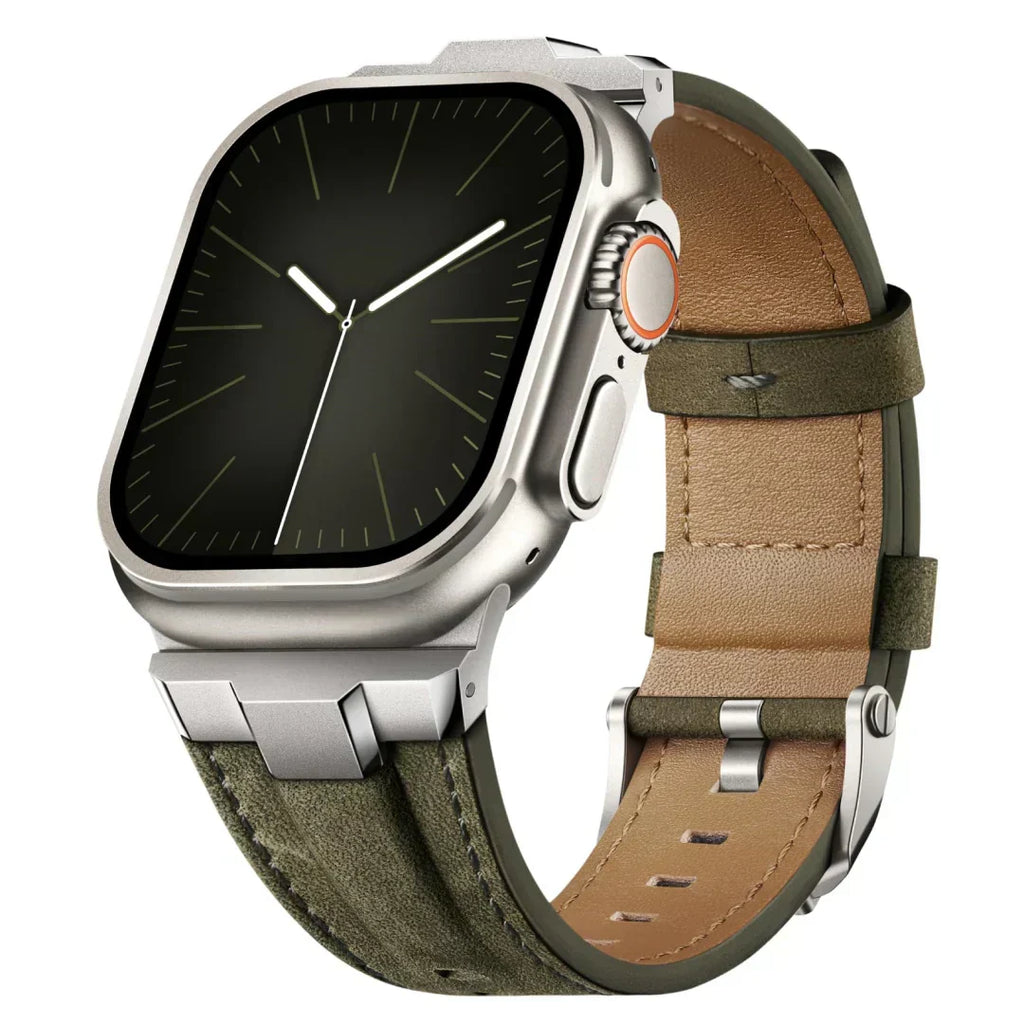 Kožený řemínek Wayfarer pro Apple Watch — odolný řemínek pro každodenní nošení - Desfino