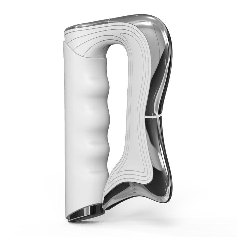 Gua Sha-Inspired Massage Blade — Micro-Vibration and NMES Technology, Ergonomic Contours