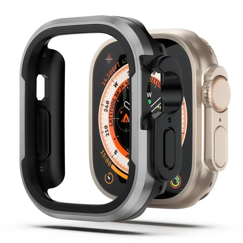 Θήκη Apple Watch από κράμα αλουμινίου Nexera — Λεπτή επένδυση TPU - Desfino