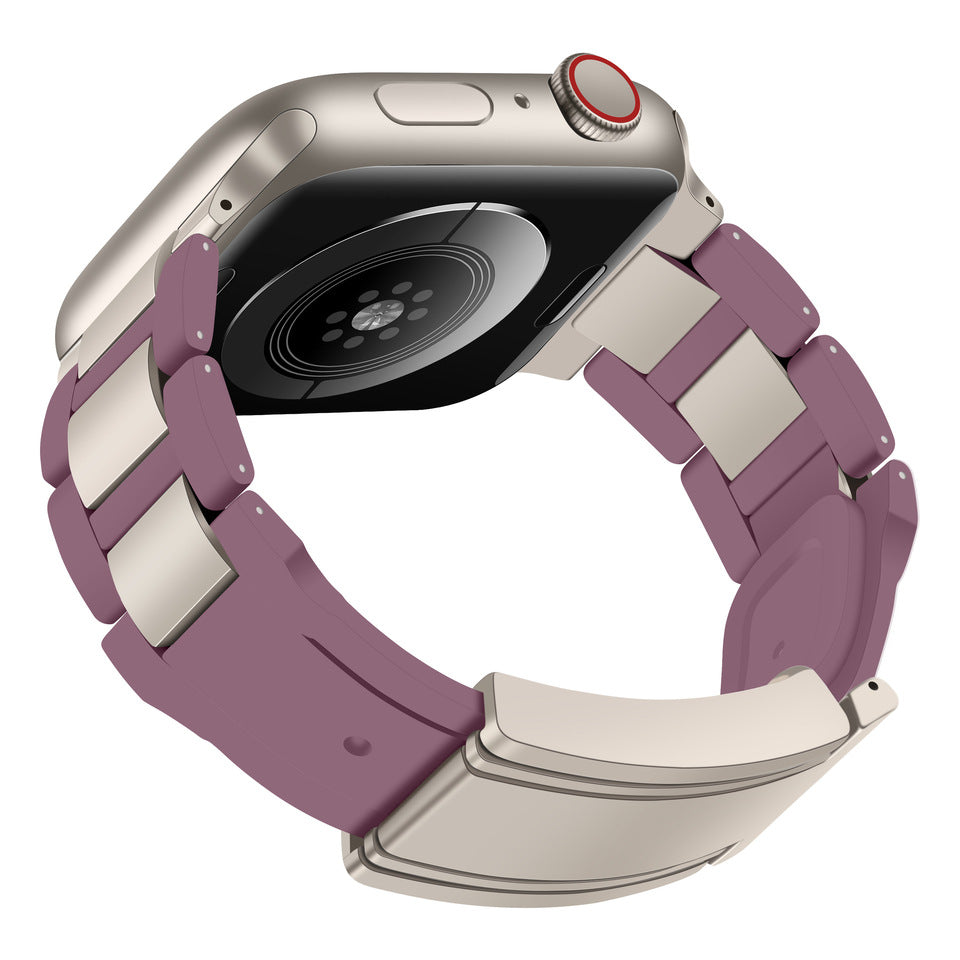 Correa T-Line para Apple Watch — Cierre magnético a presión tipo T - Desfino