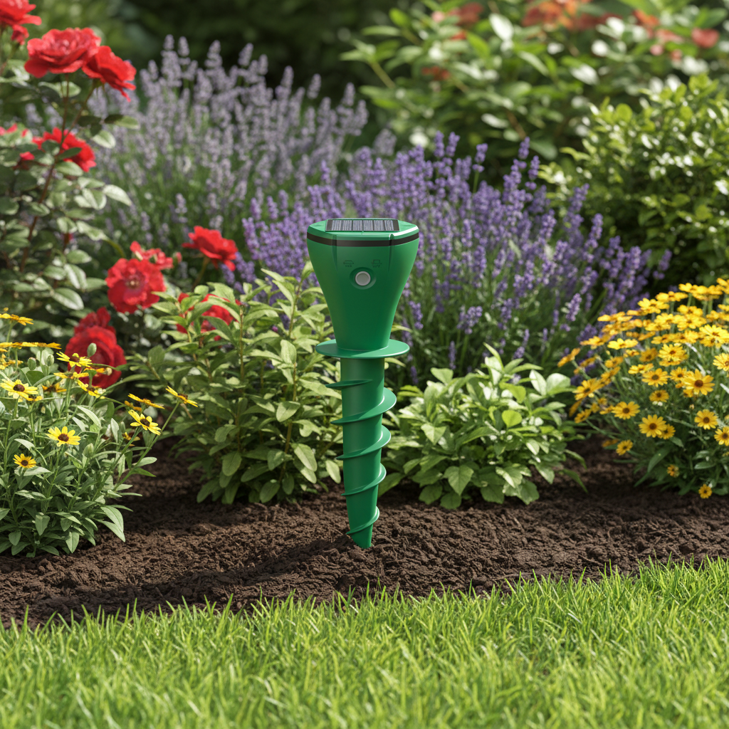 YARDSHIELD Solar-Powered Lawn and Landscape Protection - Desfino