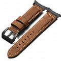 Rowen håndsydd rem i frostet skinn — Samsung Watch Ultra 47 mm - Desfino
