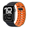 Apple Watch-armband i silikon - magnetlås, justerbart 130–230 mm - Desfino