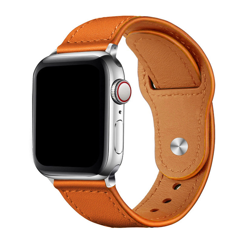 Kožený řemínek Rivon s poutkem pro Apple Watch 42–49mm, 140–220mm - Desfino