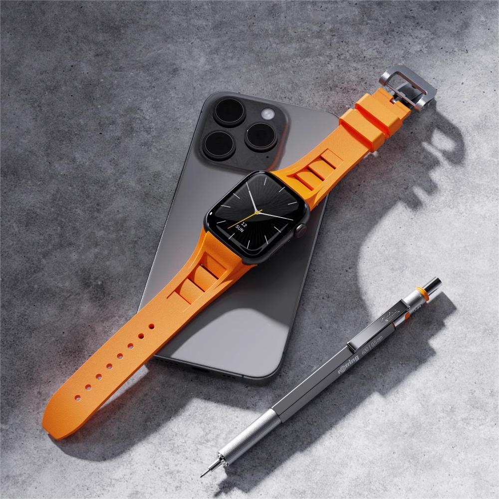רצועת שעון ספורטיבית Zephra FKM — רצועה עמידה ל-Apple Watch - דספינו