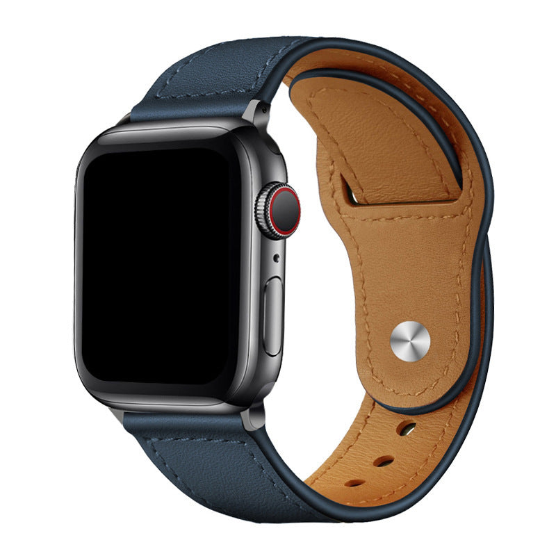Kožený řemínek Rivon s poutkem pro Apple Watch 42–49mm, 140–220mm - Desfino