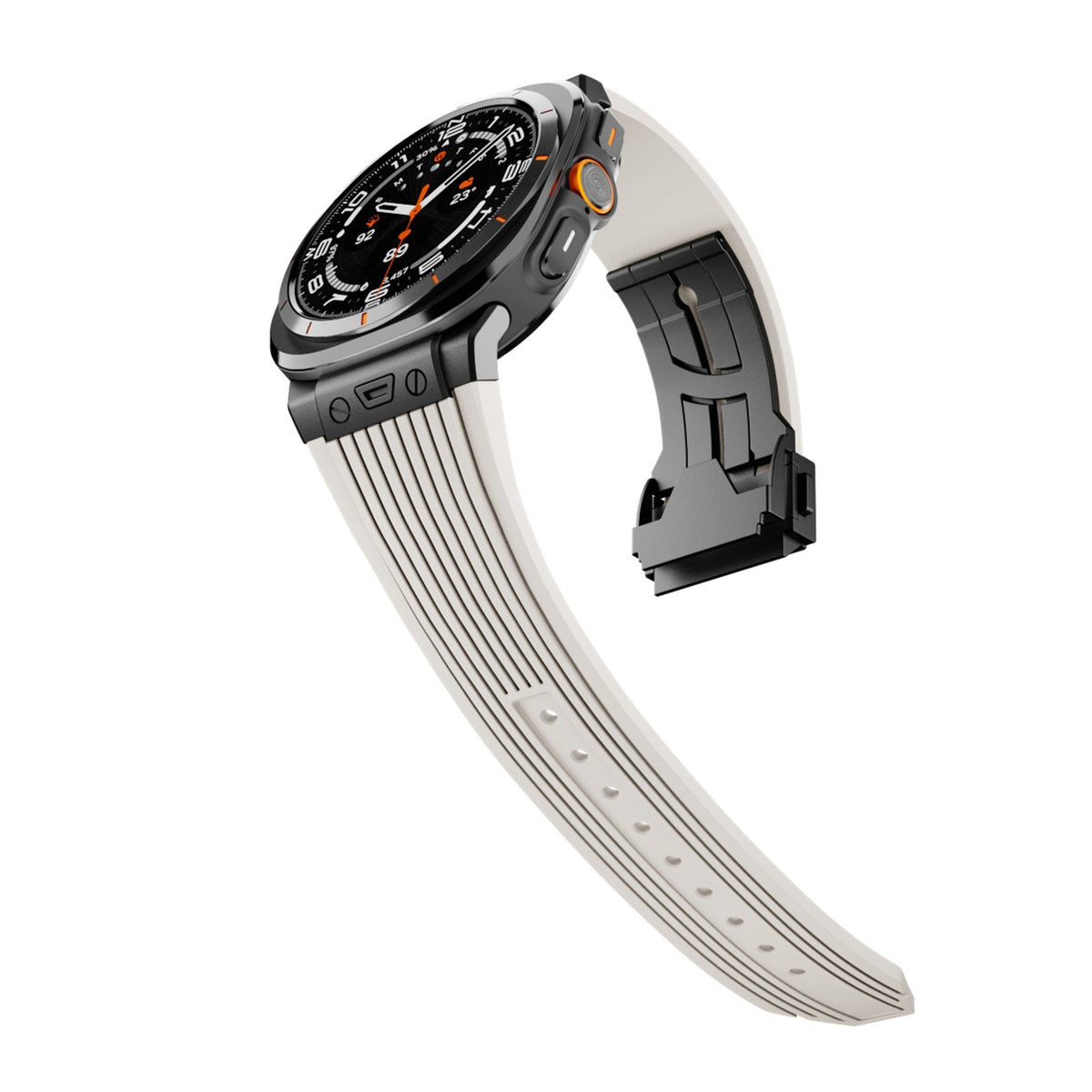 Mavero silikonrem for Samsung Watch Ultra - konturtilpasset - Desfino
