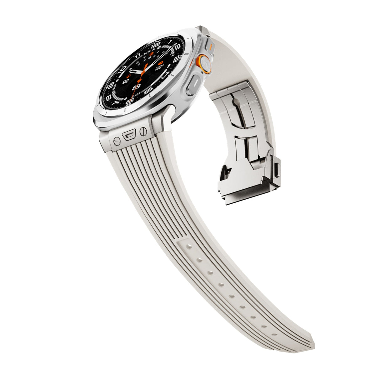 Mavero silikonrem for Samsung Watch Ultra - konturtilpasset - Desfino