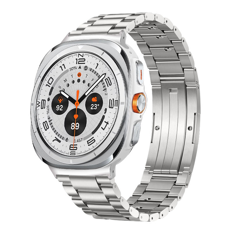 Klokkerem i titan grad 2 - Samsung Watch Ultra, DLC-ripebestandig - Desfino