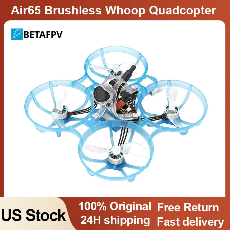 רחפן מרוצים RC BETAFPV Air65 מסוג Whoop ללא מברשות — 2025 - Desfino