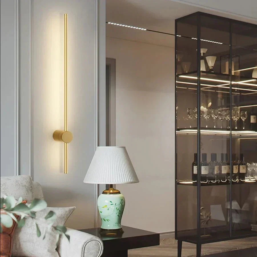 Lampă de perete LED subțire Soren — iluminare în sus și în jos - Desfino