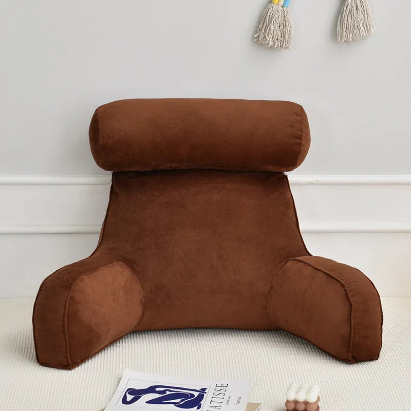 Ergonomisk ryggstödskudde - justerbart nackstöd, armstöd och nackstöd - Desfino