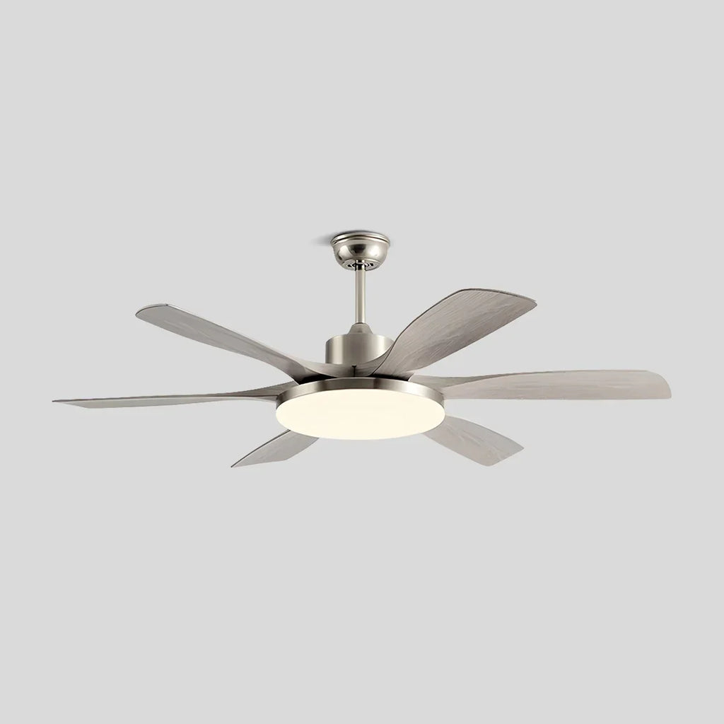 Living Room 6-Leaf Ceiling Fan Light | Desfino