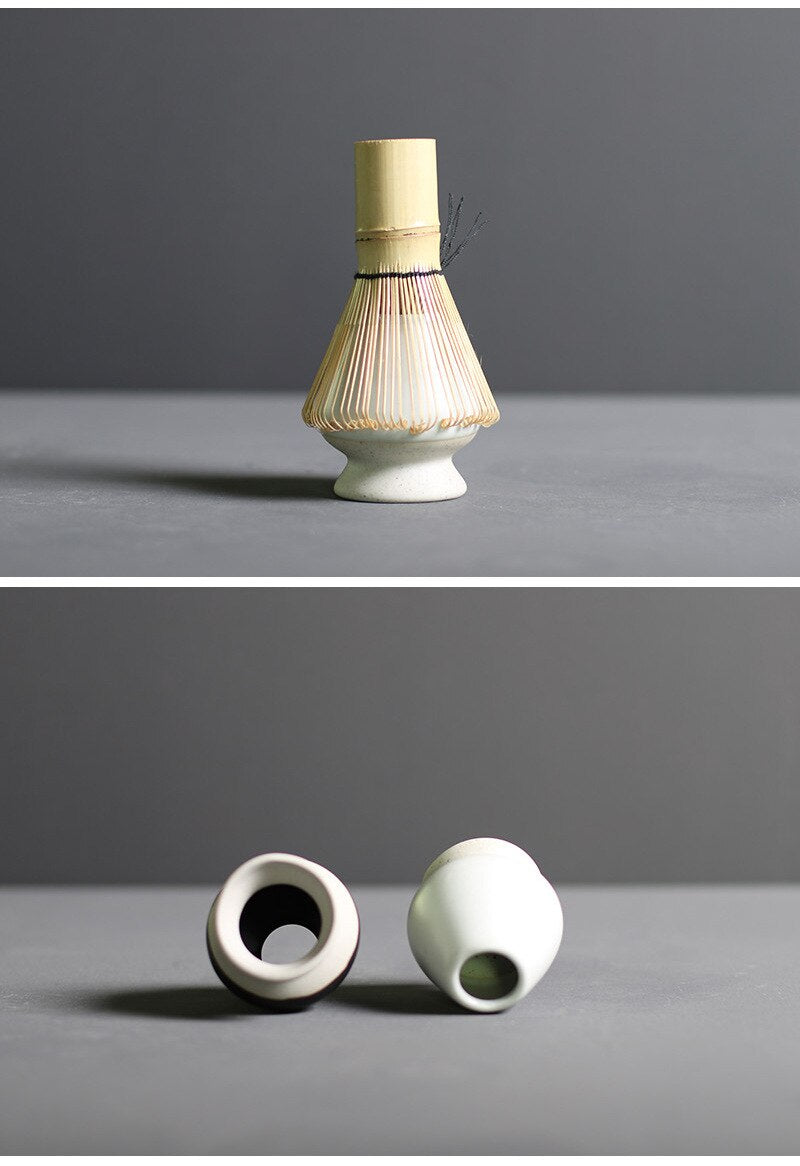 Kizuna Ceramic Matcha Tea Set — Traditional Japanese Design - Desfino