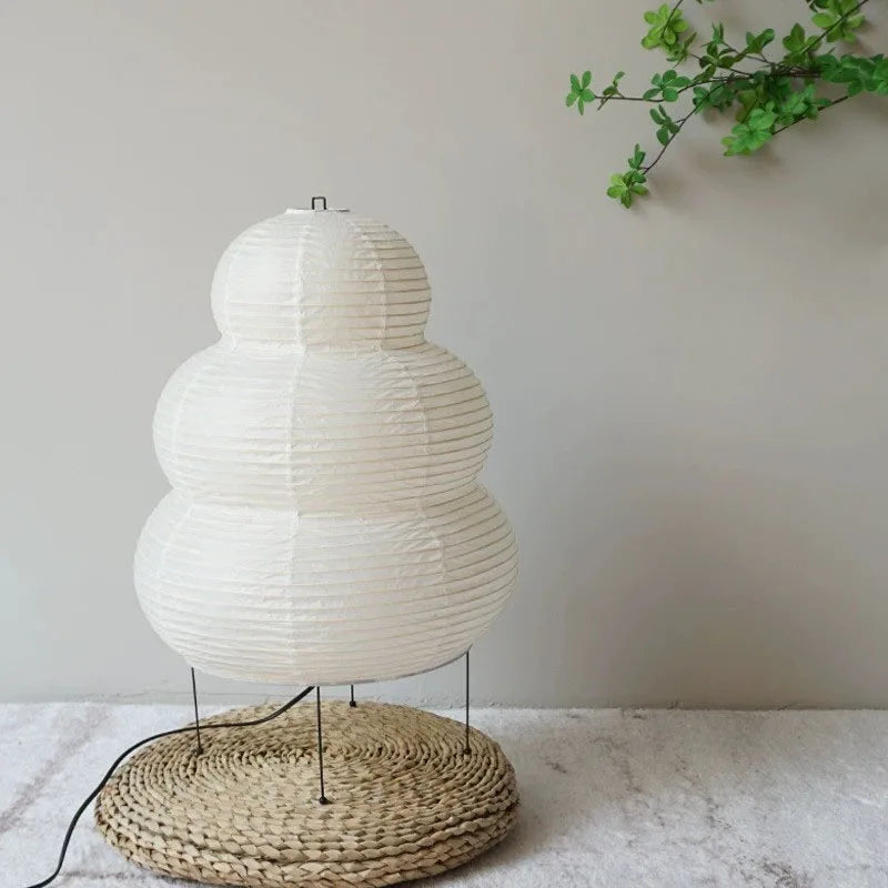 Hikari Triple-Mode Dimmer Rice Paper Desk Lamp