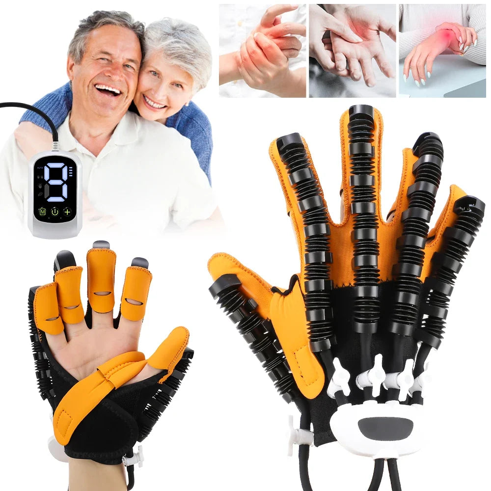 Gant robotisé pneumatique de rééducation — 4 modes, 9 niveaux de pression réglables - Desfino