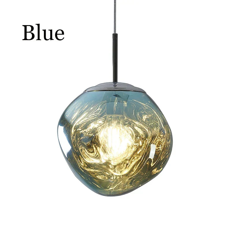 Suspension LED NovaLume Lava Glow — Lampe suspendue d'inspiration rétro - Desfino