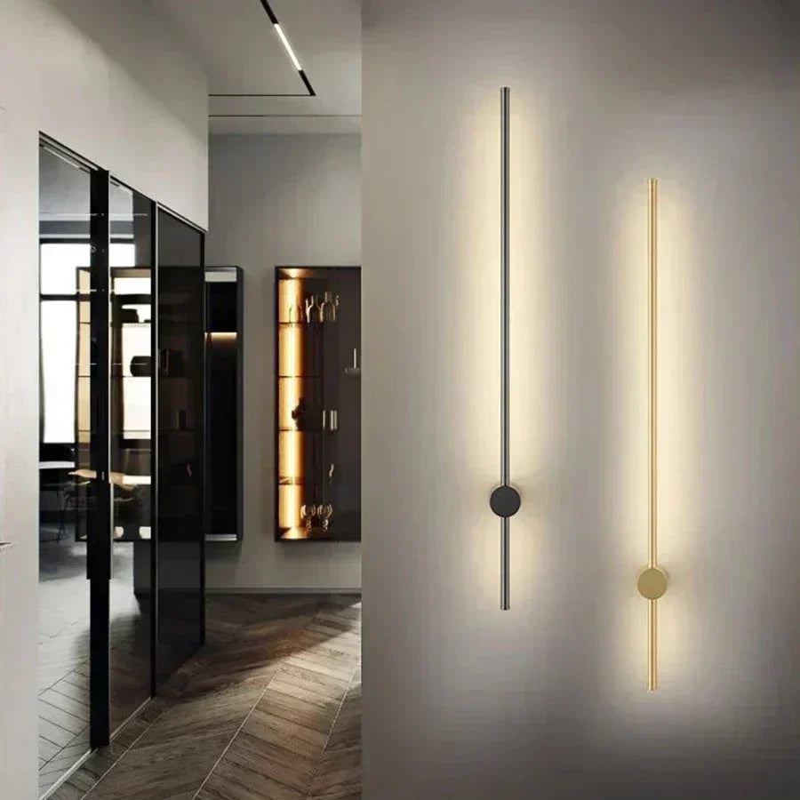 Lampă de perete LED subțire Soren — iluminare în sus și în jos - Desfino