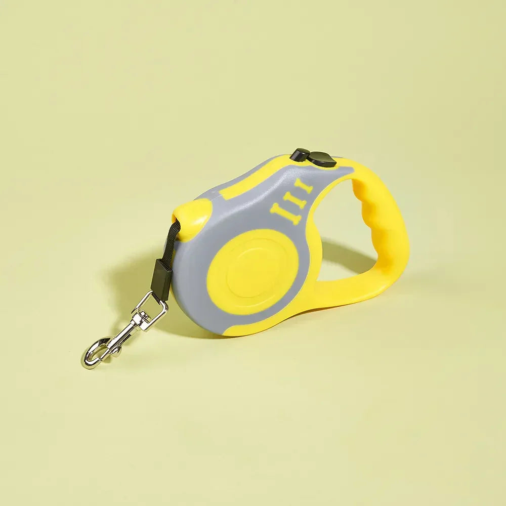 Trela retrátil automática PawEase para cães pequenos, gatos e cachorros - Desfino