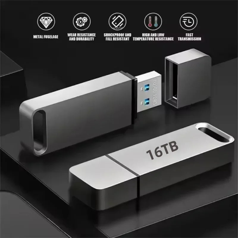 SwiftDrive USB 3.2闪存盘 — 防水、防震，适用于Win/Mac - Desfino